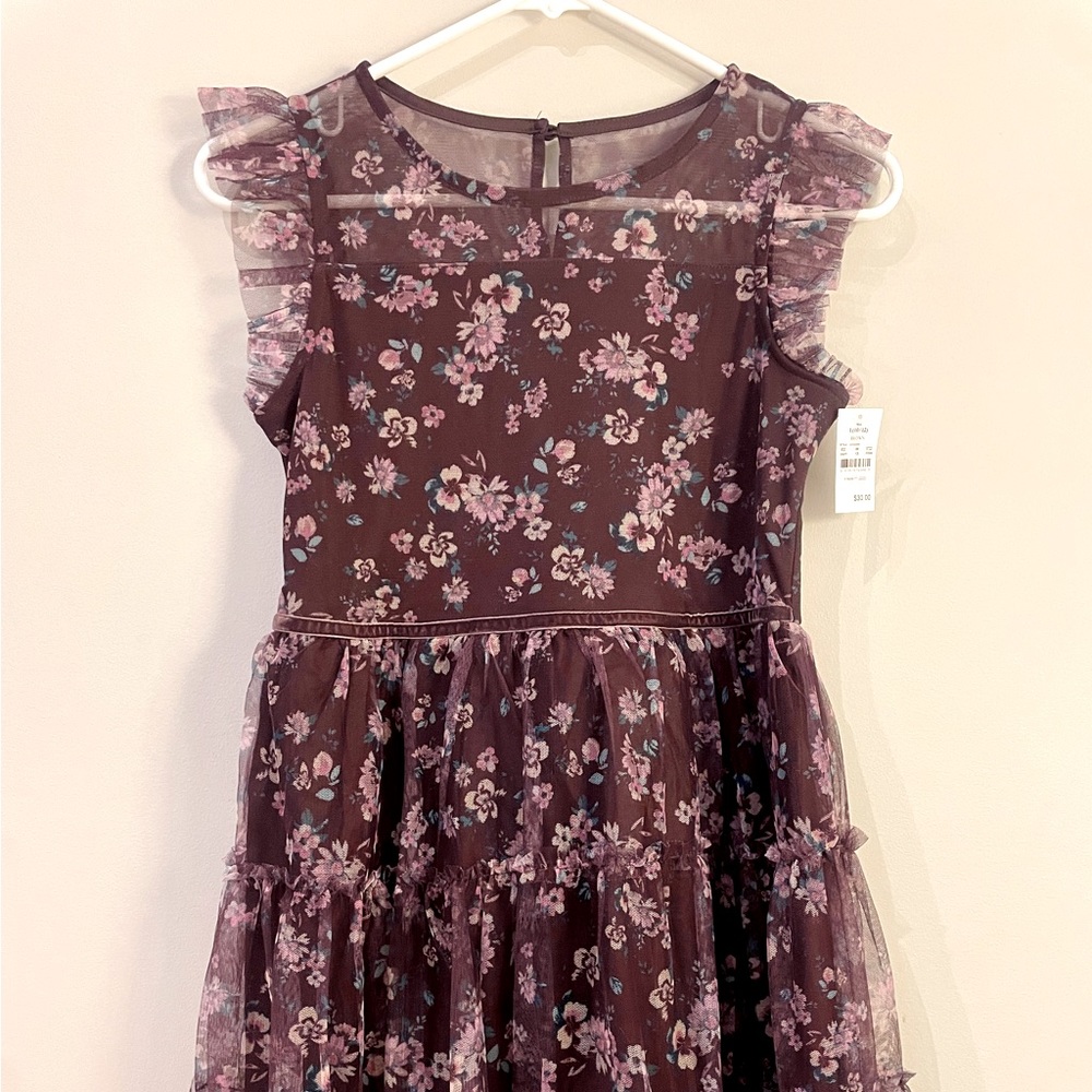 Purple Flower Dress